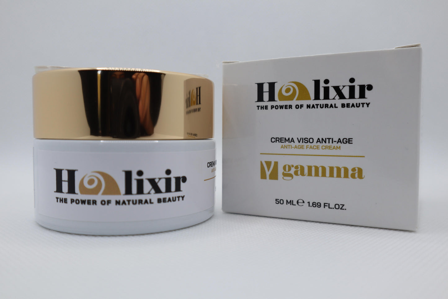 Crema viso anti age alla bava di lumaca Helixir Natural Beauty