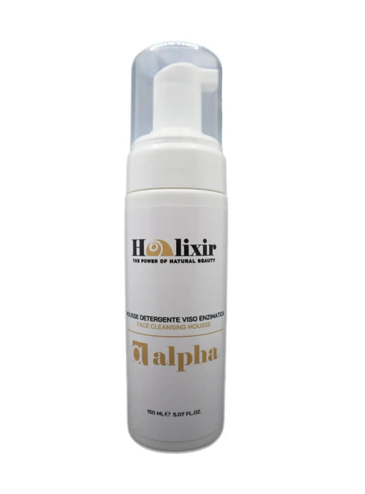 Mousse detergente viso alpha Helixir Natural Beauty con siero di lumaca